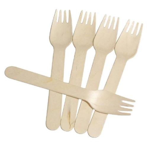 Wooden Fork and Spoon
