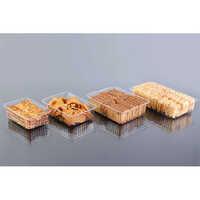 Pet Rectangular Container for Bakery Products